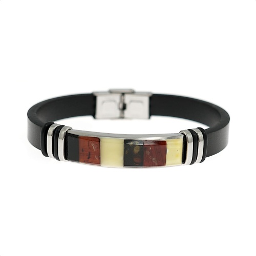 Męska bransoletka z rzemieniem