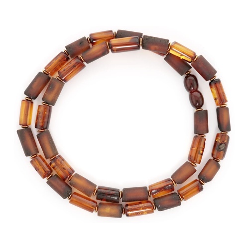 Męski naszyjnik z bursztynu 50 cm