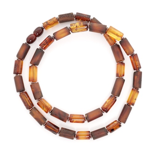 Męski naszyjnik z bursztynu 50 cm